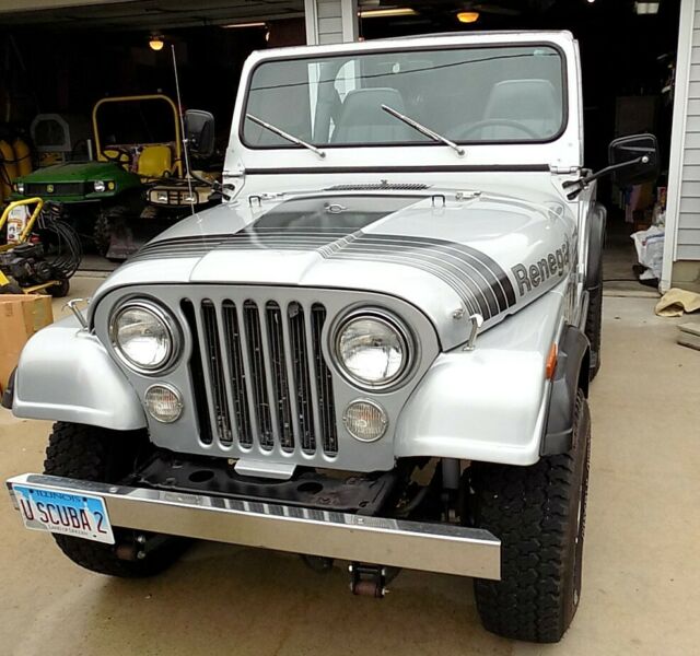 1979 Silver Anniversary CJ5 Series with both Tops 1979 Jeep CJ Silver Annivsary