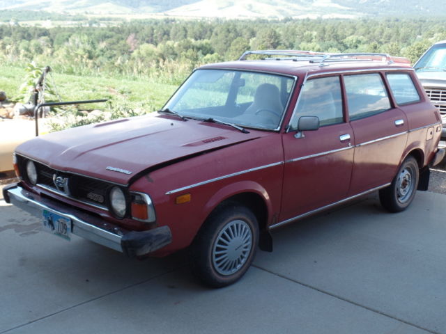 1979 SUBARU STATION WAGON LOW MILES 1979 Subaru