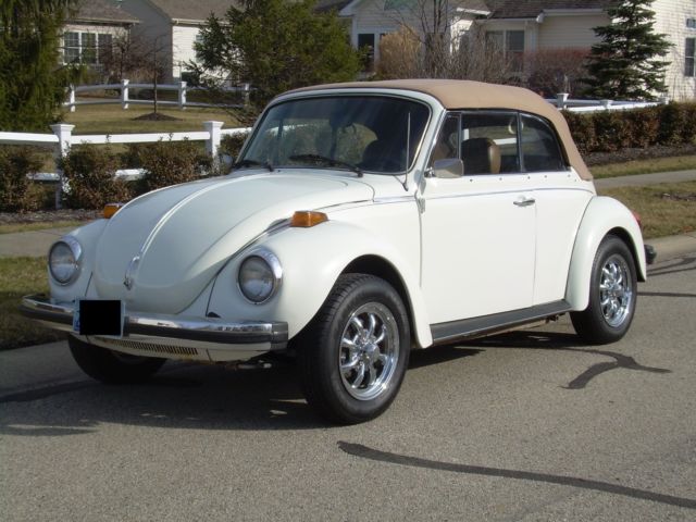 1979 Super Beetle California car, 47,500 miles 3 owner,, must see! 1979 Volkswagen Beetle - Classic Convertibile