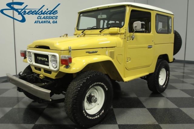 1979 Toyota BJ41 Land Cruiser 7100 Miles Mustard Yellow SUV 3.2 Diesel 4 Speed M 1979 Toyota BJ41 Land Cruiser