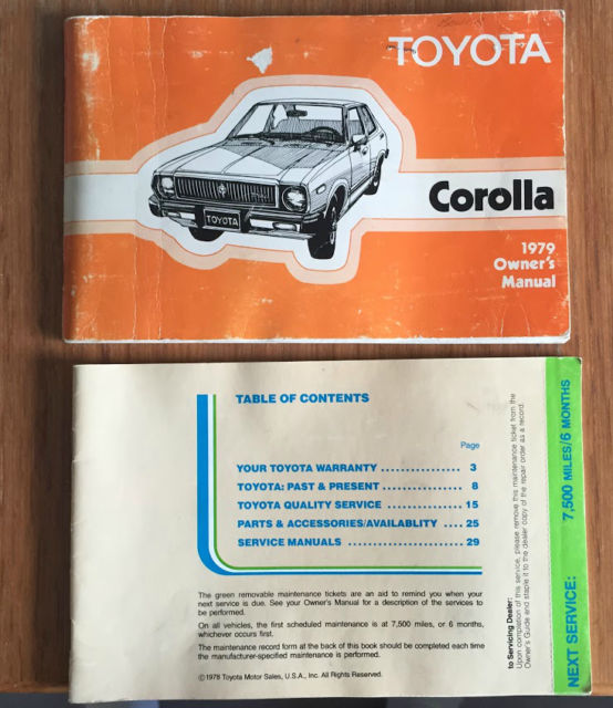 1979 Toyota Corolla - photo 12