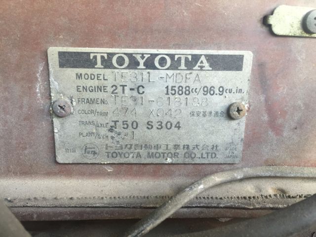 1979 Toyota Corolla Deluxe - photo 10