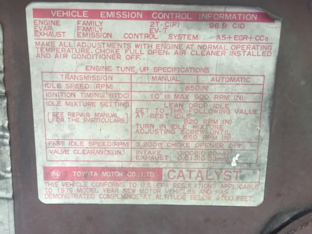 1979 Toyota Corolla Deluxe - photo 11