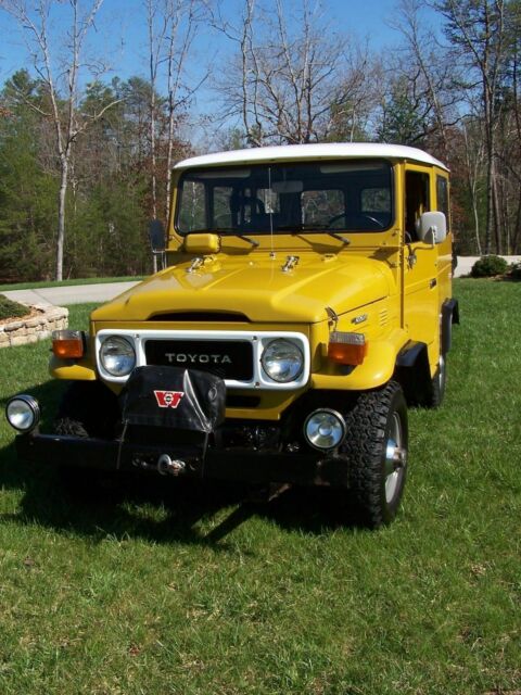 1979 Toyota FJ40 Land Cruiser 1 Owner 28k Original Miles,Yes, 28k Original Miles 1979 Toyota Land Cruiser FJ40