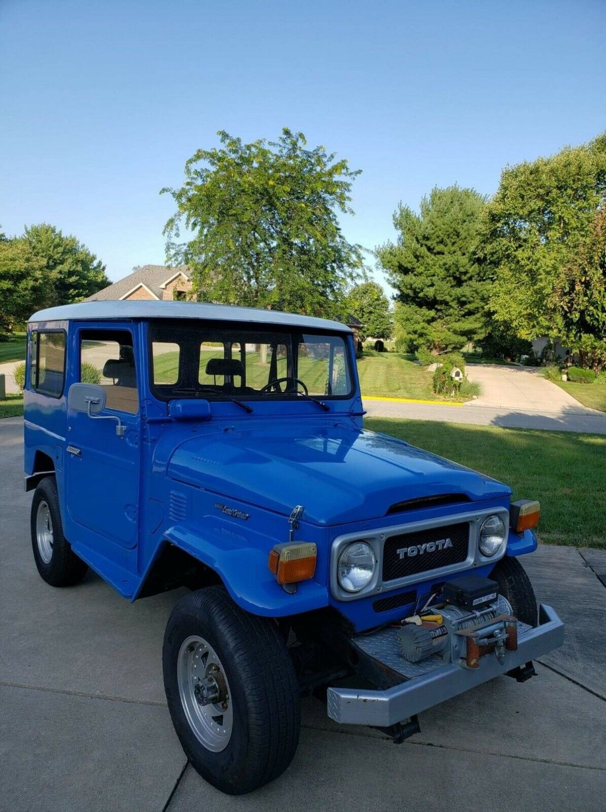 1979 Toyota fJ40 landcruiser Blue 4WD Manual 1979 Toyota fJ40 landcruiser