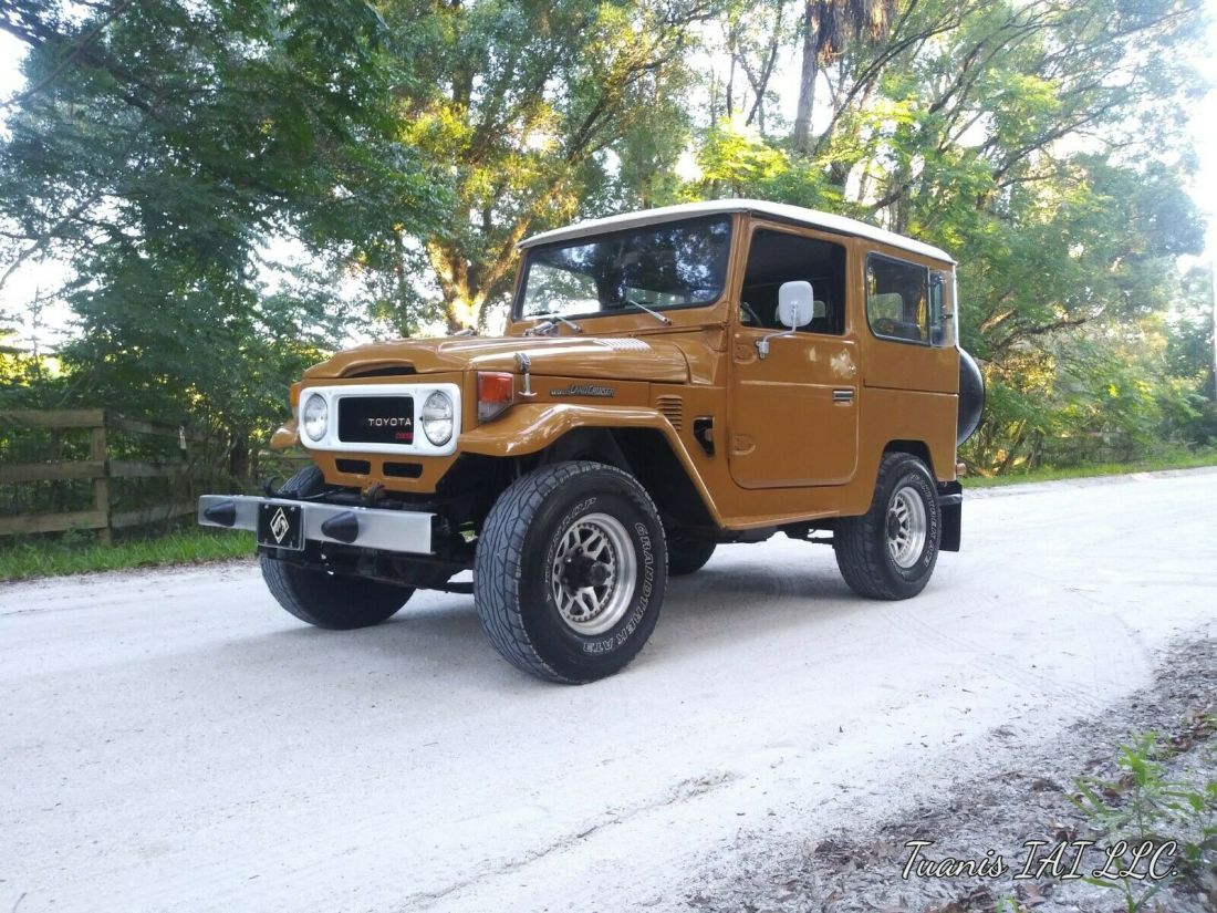 1979 Toyota Land Cruiser 40 SUV Brown 4WD Manual hardtop 1979 Toyota Land Cruiser 40 hardtop