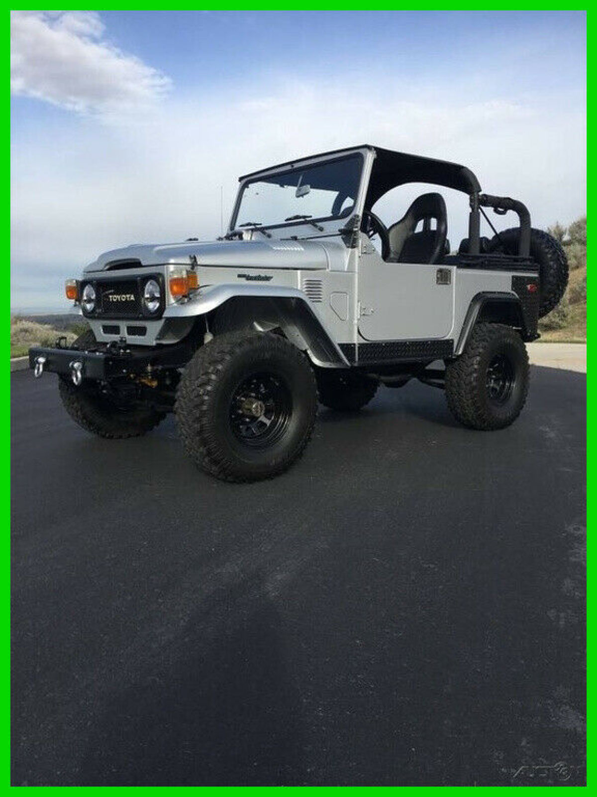 1979 Toyota Land Cruiser FJ40 4WD 914 Miles In-Line 6Cyl Manual SUV 4" Lift Kit 1979 Toyota Land Cruiser FJ40 Original I6 & Frame-Off Restoration w/ 914 Miles