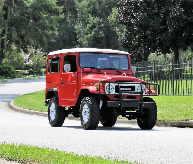 1979 TOYOTA LAND CRUISER FJ40 4x4 Restored with AC 1979 Toyota Land Cruiser FJ40
