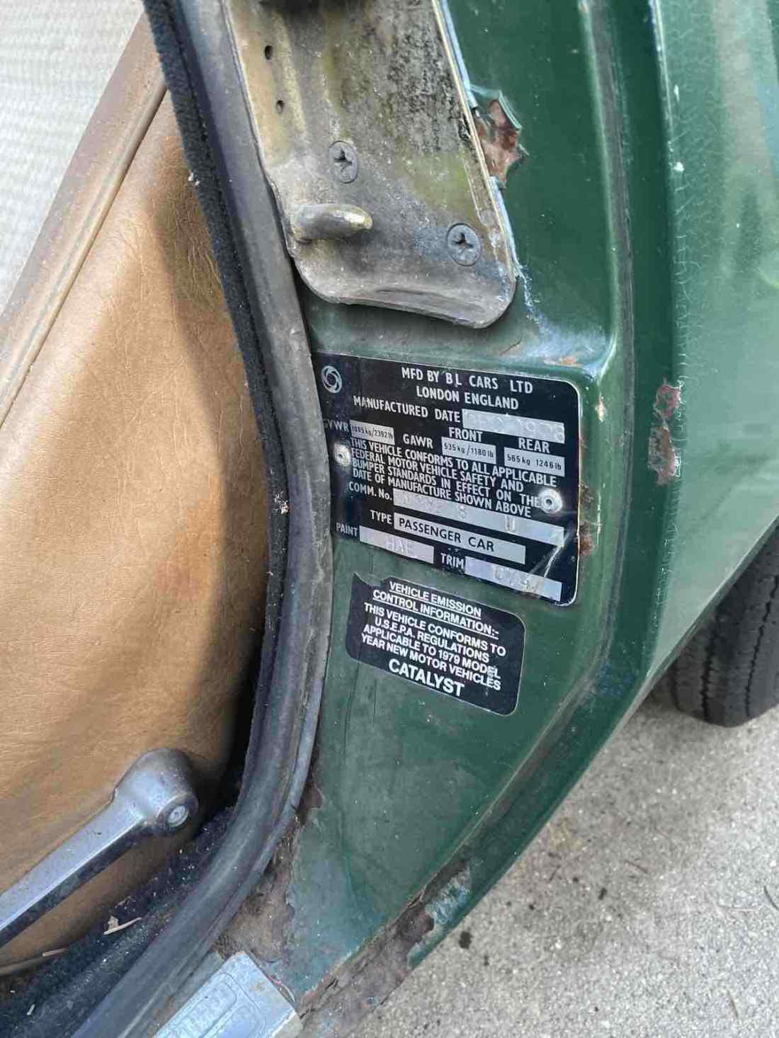 1979 Triumph Spitfire 1500 Spitfire 1500 - photo 5