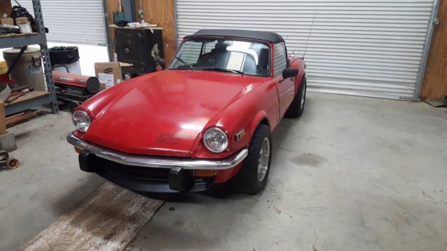 1979 Triumph Spitfire + thousands of parts to restore new, oem, and custom 1979 Triumph Spitfire