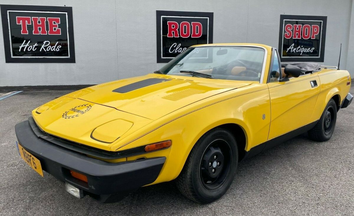 1979 TRIUMPH TR7 ROADSTER NICE FLORIDA CAR! NO RESERVE! 1979 Triumph TR7