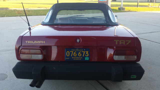 1979 Triumph TR7 Convertible Sports car - photo 5