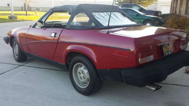 1979 Triumph TR7 Convertible Sports car - photo 6