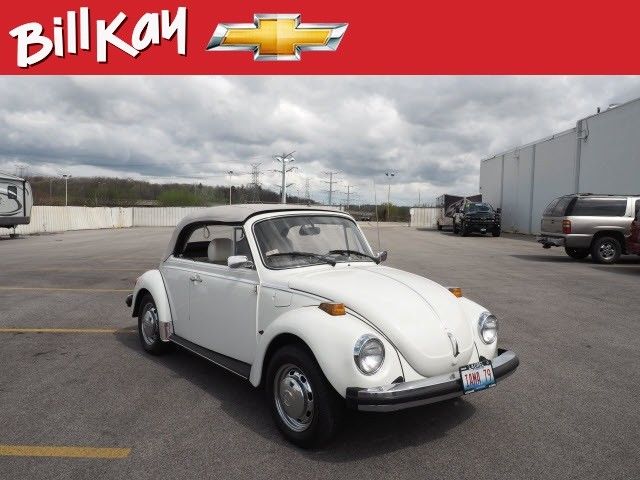 1979 Volkswagen Beetle 10283 Miles White Convertable Not Specified 1979 Volkswagen Beetle-New --