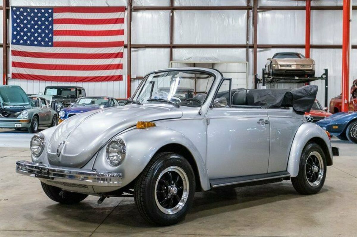 1979 Volkswagen Beetle 75189 Miles Silver Convertible 1600cc 4-Cylinder 4-Speed 1979 Volkswagen Beetle - Classic