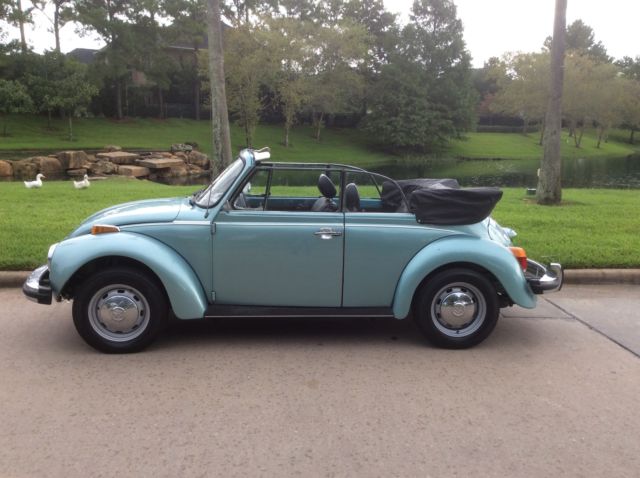1979 Volkswagen Beetle - Classic Final Year Solid Super Beetle Convertible 1979 Volkswagen Beetle - Classic