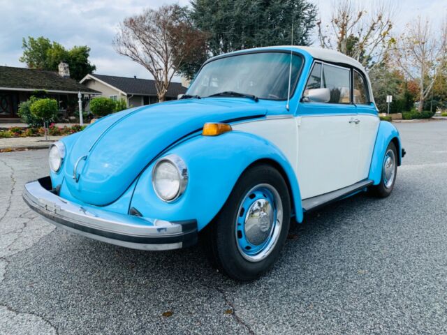 1979 Volkswagen Beetle Convertible - Blue and White - No Rust - Nice Car 1979 Volkswagen Beetle - Classic Convertible