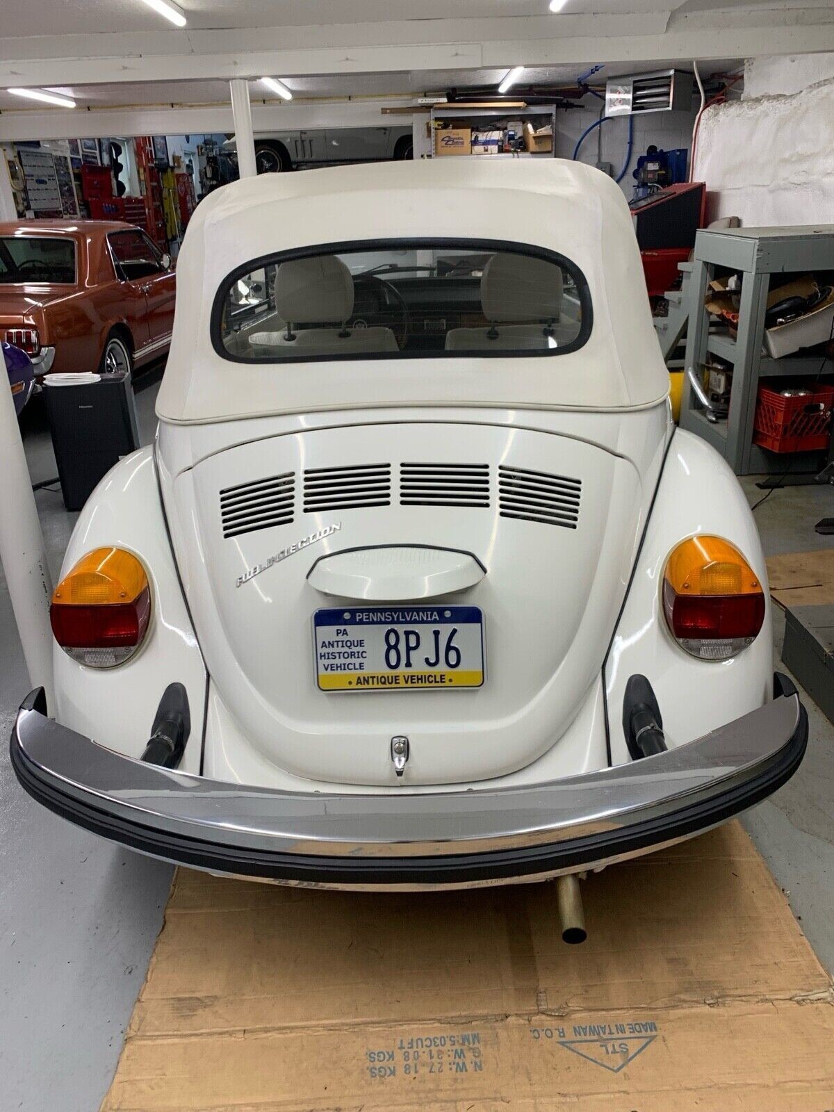 1979 Volkswagen Beetle (Pre-1980) beetle  convertabale triple white - photo 3