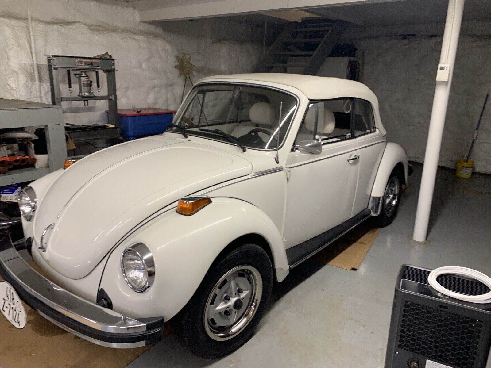 1979 Volkswagen Beetle (Pre-1980) beetle  convertabale triple white - photo 5