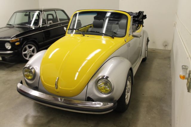 1979 Volkswagen Convertible, Rust free California Car, Sunshine Yellow 1979 Volkswagen Beetle - Classic Convertable