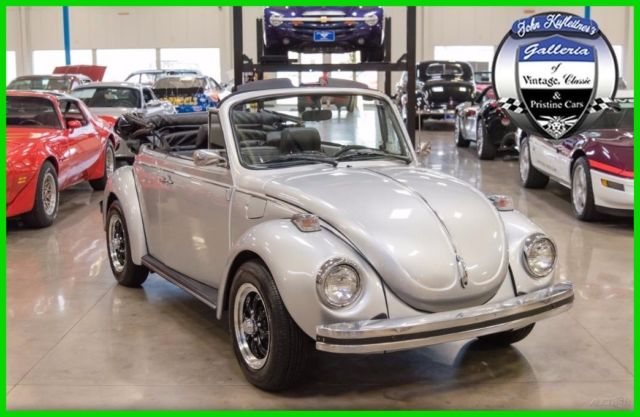 1979 Volkswagen Super Beetle 4-Speed Manual Convertible Bug 79 Restored Karmann 1979 Volkswagen Beetle - Classic Convertible Super Beetle