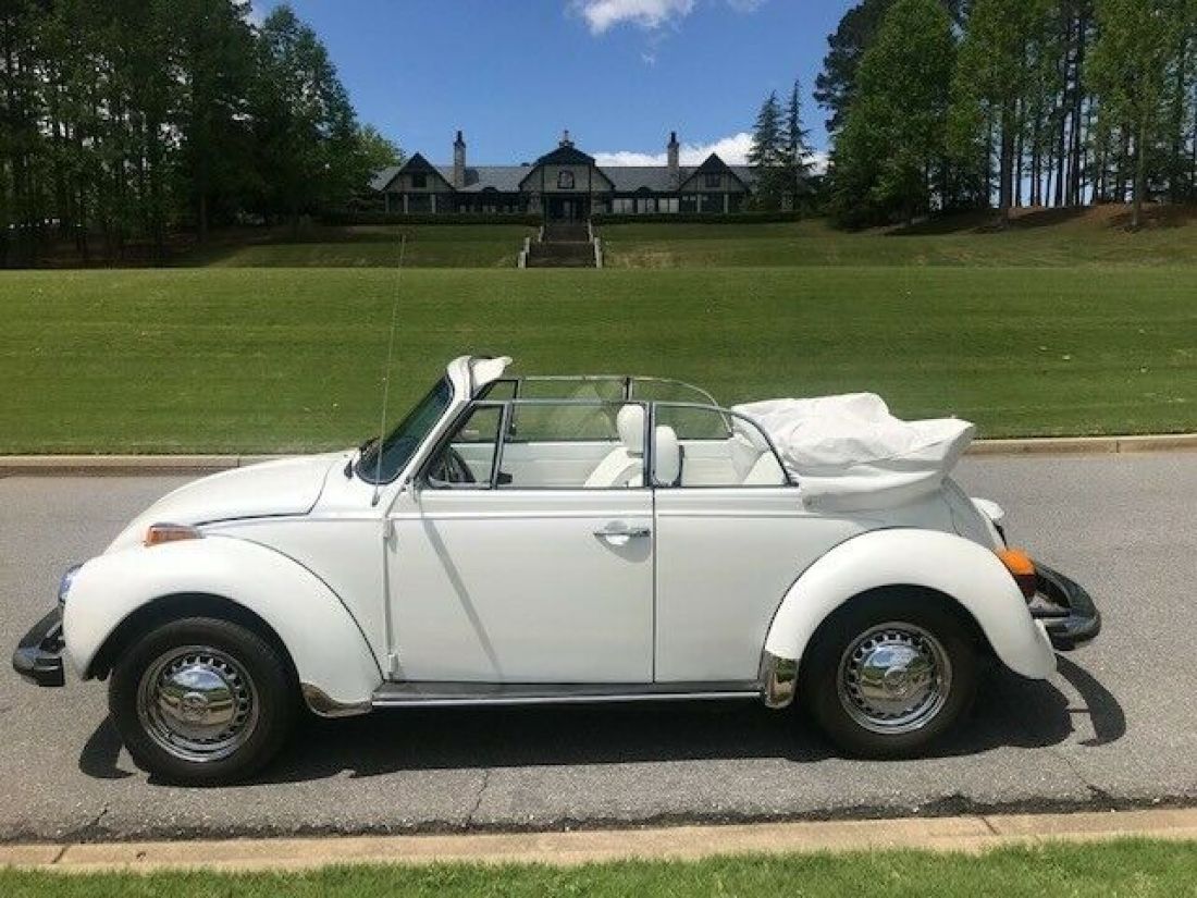 1979 Volkswagen Super Beetle Convertible. Triple White Karmann Edition. 1979 Volkswagen Beetle - Classic