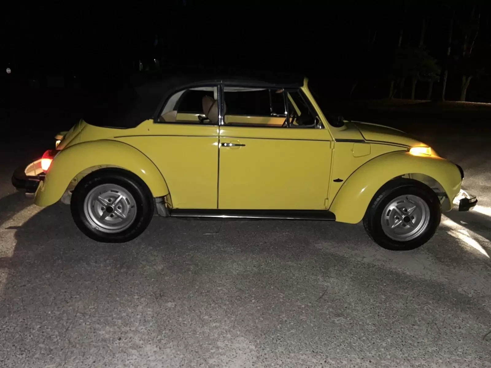 1979 Volkswagen Super Beetle Convertible Yellow 1979 Volkswagen Super Beetle