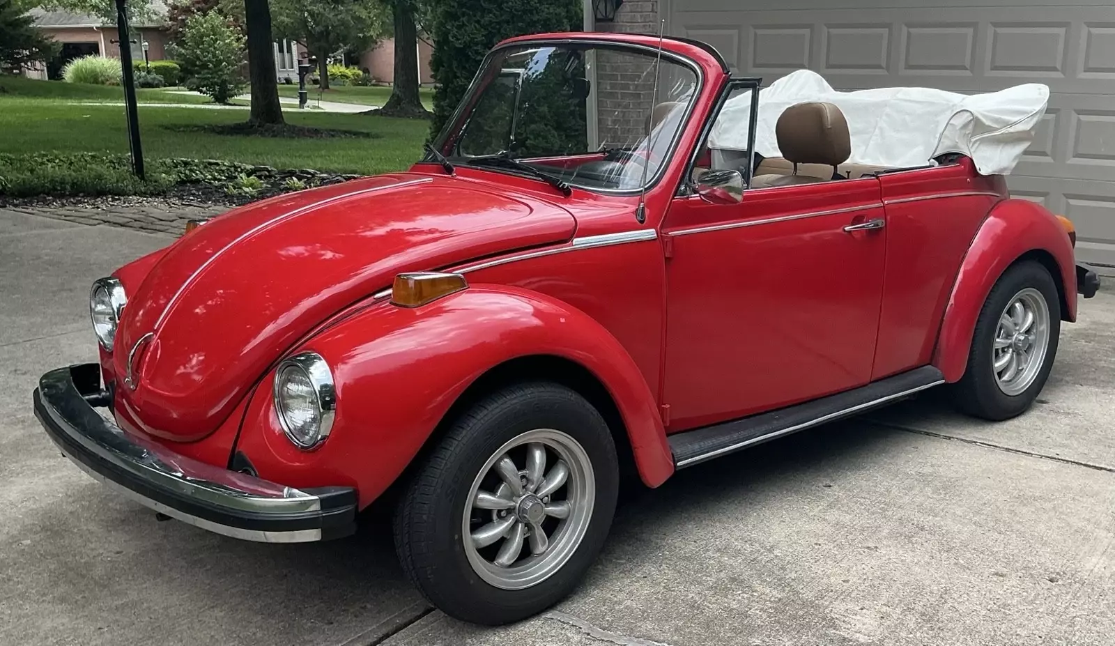 1979 Volkswagen Super Beetle Red 1979 Volkswagen Super Beetle