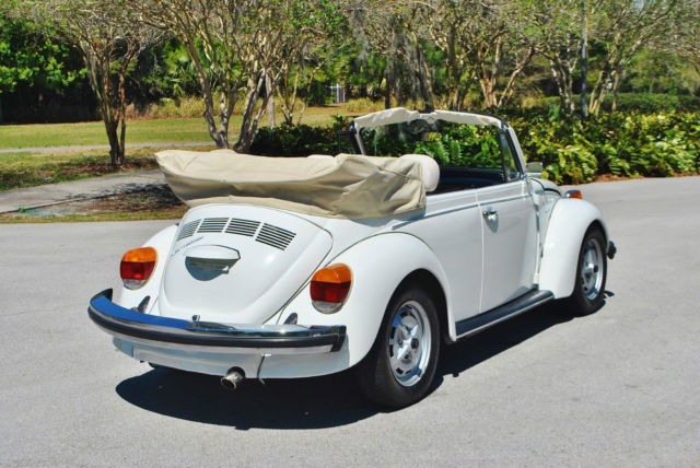 1979 Volkswagen Beetle - Classic Convertible 56k Original Miles! Fuel Injected! - photo 2