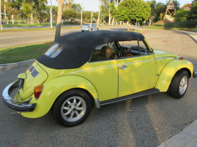 1979 VW Souper Beetel 1 Owner Original rust free California car 1979 Volkswagen Beetle - Classic