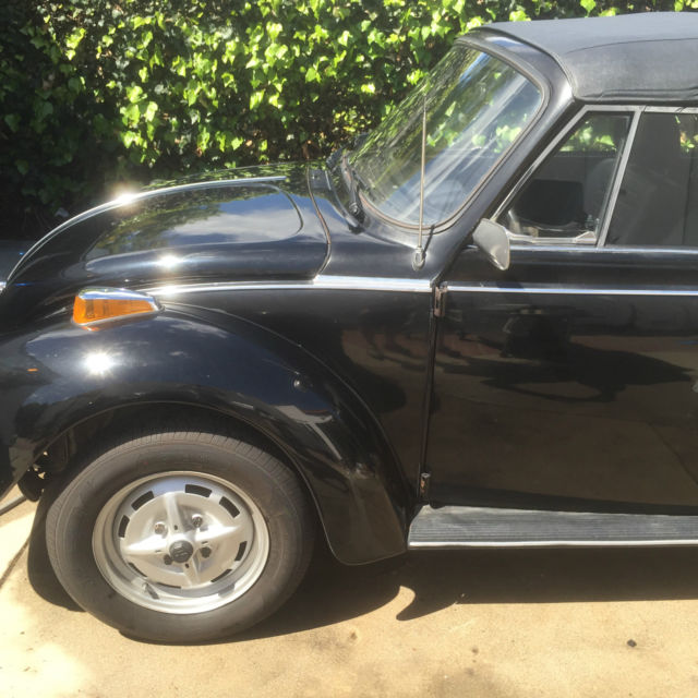 1979 Volkswagen Beetle - Classic Epilogue / Epilog - Triple Black - Rare - photo 5
