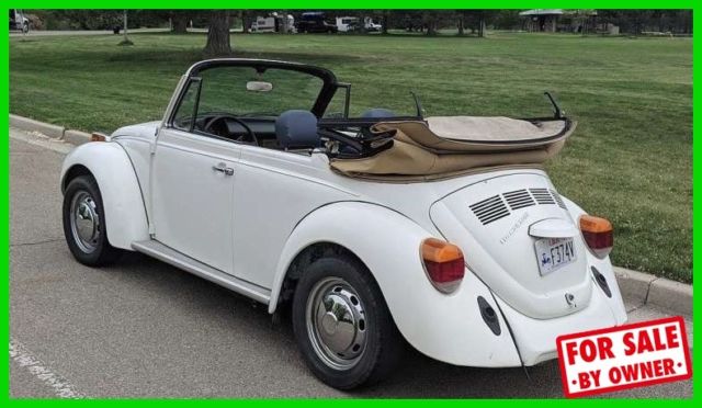 1979 VW Super Beetle Restored Convertible New 4 Cylinder Engine RWD C84243 1979 Volkswagen Beetle - Classic Restored Classic