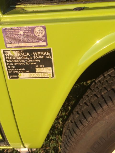 1979 Volkswagen Bus/Vanagon Type 2 Westfalia Campmobile - photo 10