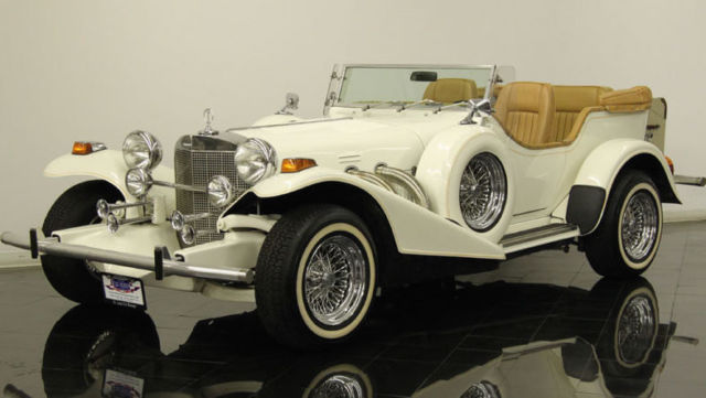 1979 White Excalibur Convertible Wedding LImo Classic Low Miles Great Condition 1979 Other Makes Series III