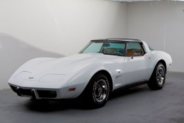 1979 White, over Tan 4 Speed Manual Trans, GM Performance ZZ4 355hp crate engine 1979 Chevrolet Corvette Corvette