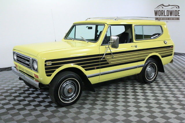 1979 Yellow TIME CAPSULE ONE OWNER GORGEOUS VINTAGE 4X4! 1979 International Harvester Scout TIME CAPSULE ONE OWNER GORGEOUS VINTAGE 4X4