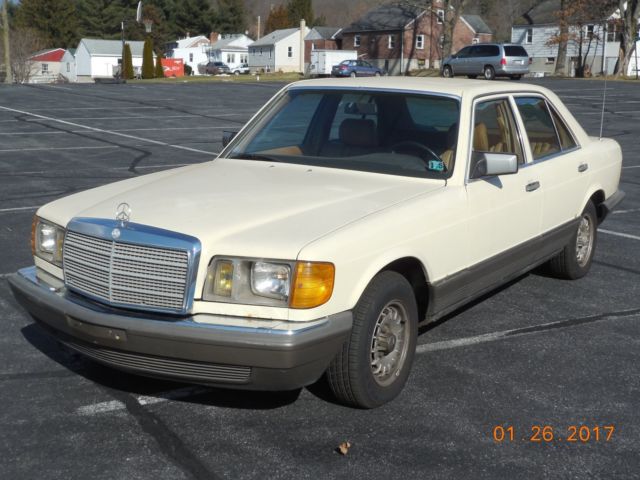 198 3 Mercedes-Benz 300SD Turbo Diesel ~ W126 ~ OM617.951 Engine ~ Runs Great! 1983 Mercedes-Benz 300-Series SD