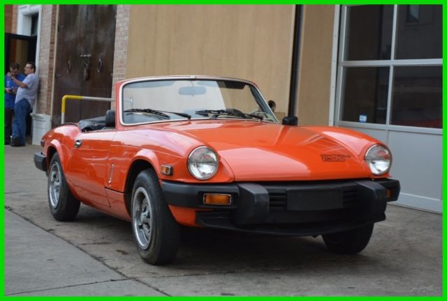 1980 1600 Used Convertible 1980 Triumph Spitfire 1600