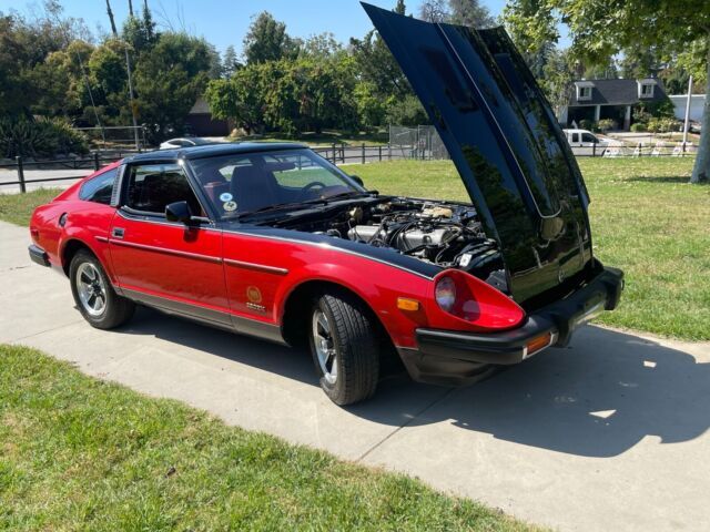 1980 280ZX 10 ANNIVERSARY RED/BLACK 1980 Datsun Z-Series 280ZX 10 ANNIVERSARY RED/BLACK