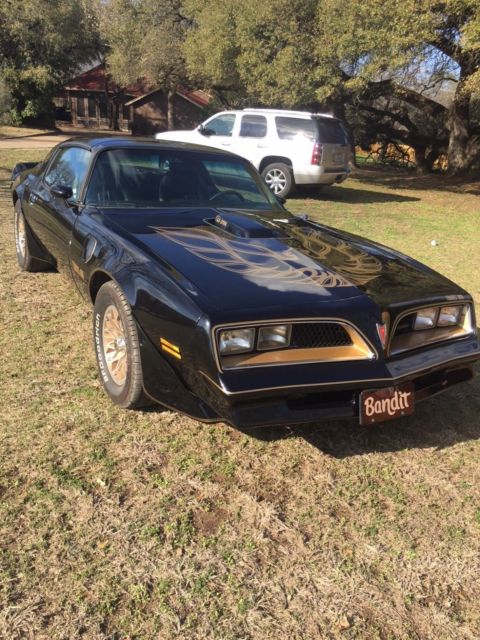 1980 (77 front end) Firebird Trans Am T-top Bandit 400 ci, 4 wheel disc brakes 1980 Pontiac Trans Am Bandit Tribute