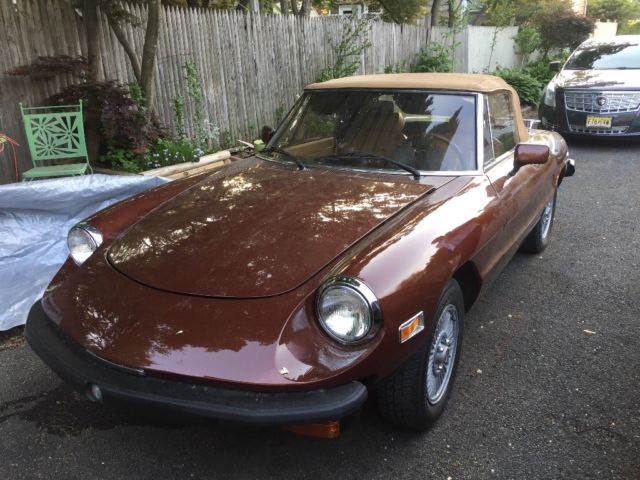 1980 Alfa Romeo Spider Conv