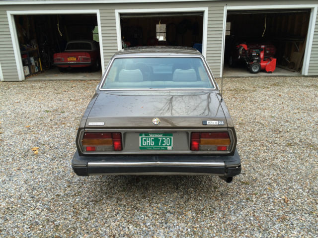 1980 Alfa Romeo Other alfetta diesel sedan sedan - photo 3