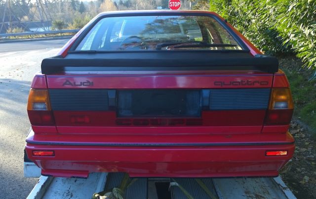 1980 Audi Ur Quattro Coupe Turbo German Spec #500 VERY RARE RR Euro Typ 81 B2 1980 Audi Quattro