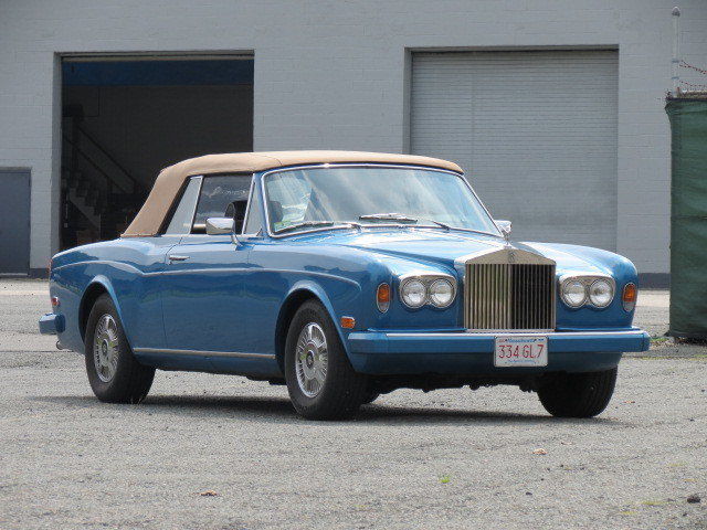 1980 Blue Convertible Power Everything AC Well Maintained Great driver 1980 Rolls-Royce Corniche Convertible