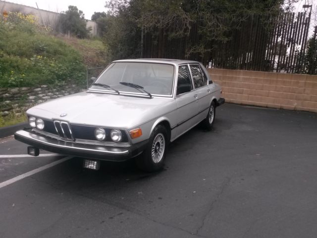 1980 bmw 528i,silver,black leather,5spd 1980 BMW 5-Series 528i