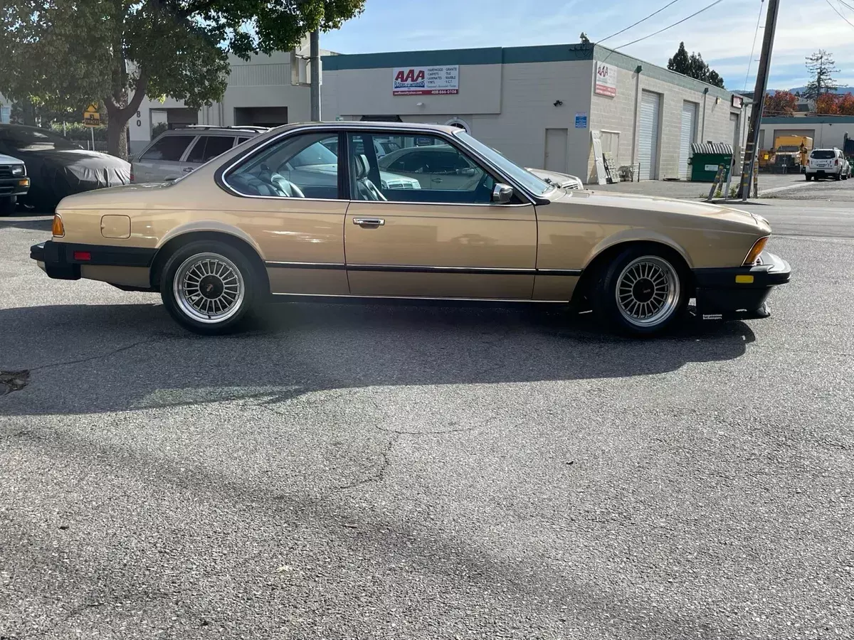 1980 BMW 633 CSi Coupe Brown RWD Manual Leather 1980 BMW 633 CSi Leather