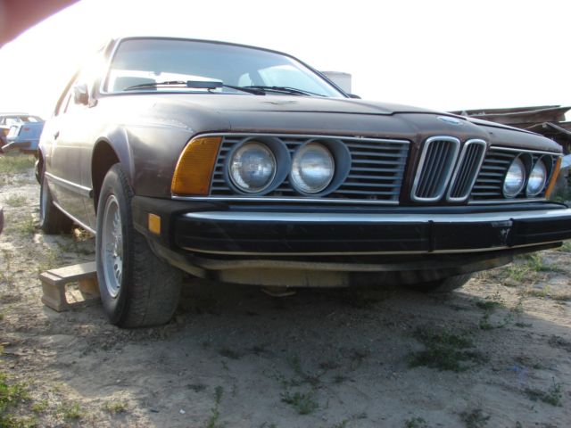 1980 BMW 633CSI, Coupé , rust free CALIFORNIA car needs a little TLC 1980 BMW 6-Series
