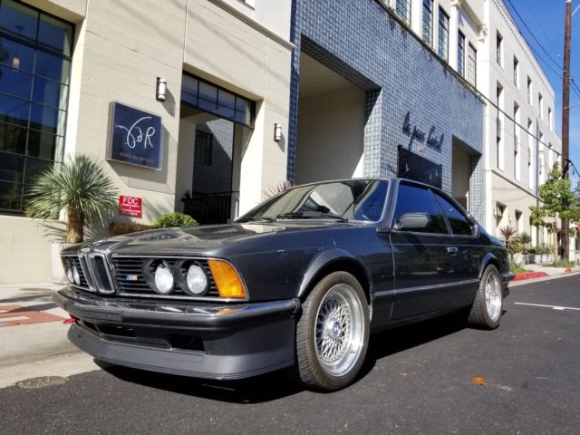 1980 bmw 635csi , 5 speed, sunroof, euro bumpers, fast car, no rust, collector!! 1980 BMW 6-Series csi