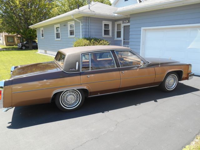 1980 Boss Hogg 2 Tone Chocolate Peanut Butter Cup Original Colored Paint Scheme 1980 Cadillac DeVille
