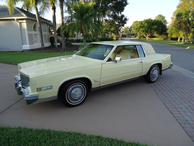 1980 Cadillac Eldorado YELLOW - photo 2